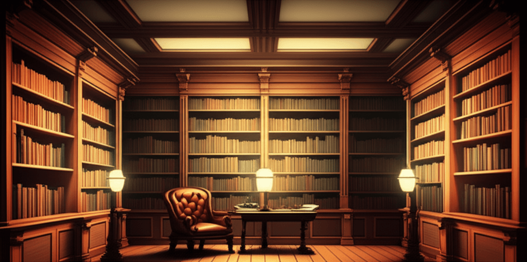 Musa Publishing team in the library